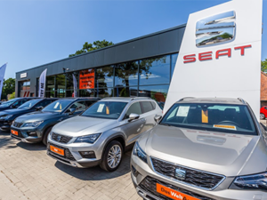 2017 Verkaufshalle der Marke SEAT